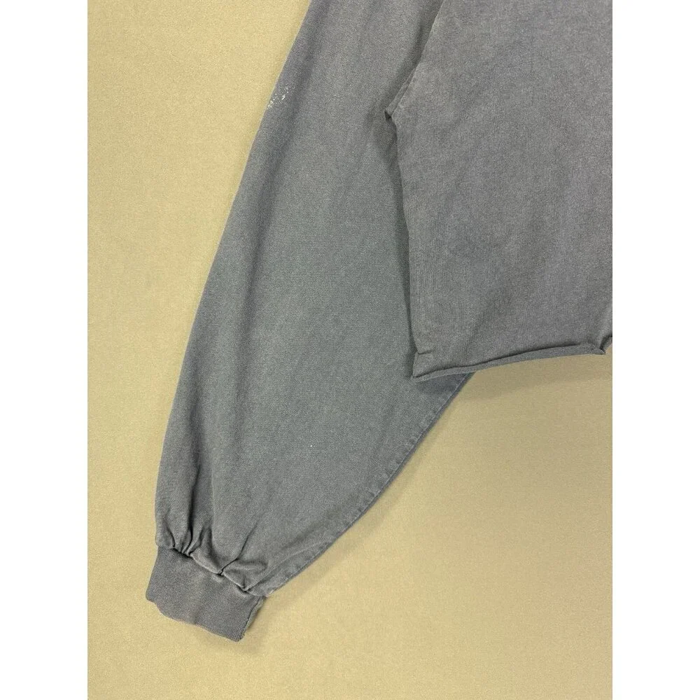 Vintage Y2K Nike Mid Swoosh USA Soccer Long Sleeve Cropped Womens Sports - Picture 5 of 15